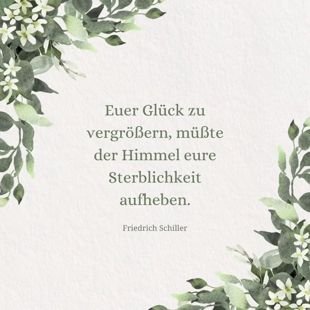 Friedrich Schiller Spruch